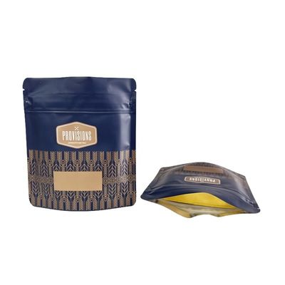 Material suave para el tacto Embalaje de flores secas Ziplock Bolsas de papel Mylar 3.5g 7g