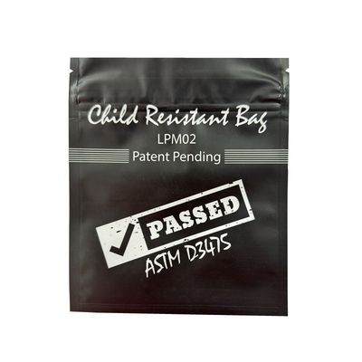 Material suave para el tacto Embalaje de flores secas Ziplock Bolsas de papel Mylar 3.5g 7g
