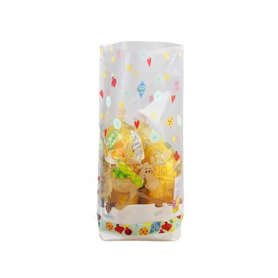 Sello térmico plástico laminado Bolsa poli triangular Impresión personalizada para dulces