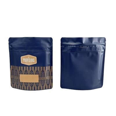 Embalaje de alimentos Zip Lock Bolsa poliestirada laminada Bolsa de plástico congelada reabreble
