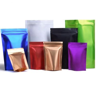 Bolsa de Mylar de aluminio gruesa para alimentos en polvo embalaje sello térmico bolsa a prueba de olor