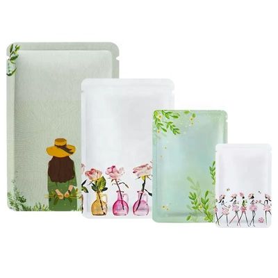 Envases de plástico para el cuidado de manos y cara Bolsas de muestras de suero en color personalizado