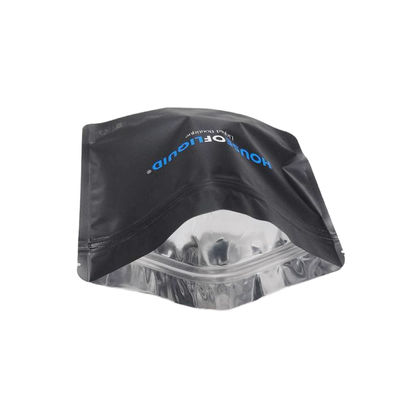 Matte acabado Stand Up Zipper bolsa de aluminio de papel de aluminio Doypack Stand Up bolsa para bocadillos