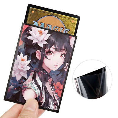 Tarjetas de visita impermeables Manchas de plástico / protectores de tarjetas a prueba de polvo