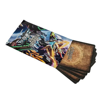 Carpeta de juego personalizada, manchas de tarjeta de intercambio y impresión fina