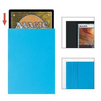 Custom Black-Lined Premium increíble resistencia anti-brillo Mtg manchas de tarjetas de comercio mate