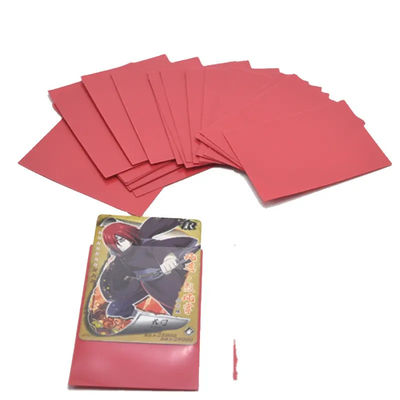 Logotipo personalizado ODM transparente de plástico blando de comercio de cartas de juego protector de mangas para anime Yugioh Mtg Tcg