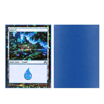 Galaxy Effects Holograma Mtg Tamaño Estándar Sin Frotamiento Espalda mate Manga de tarjeta holográfica