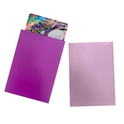 Manos de tarjetas Mat Impresión personalizada Juego de comercio de plástico Deporte Yugioh Holograma Portador de tarjetas Embalaje