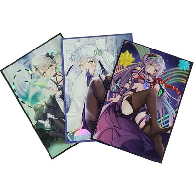 Arte de impresión Holo personalizado Yugioh MTG TCG Holograma Anime Personalizado Jardín de juegos de cartas Manga