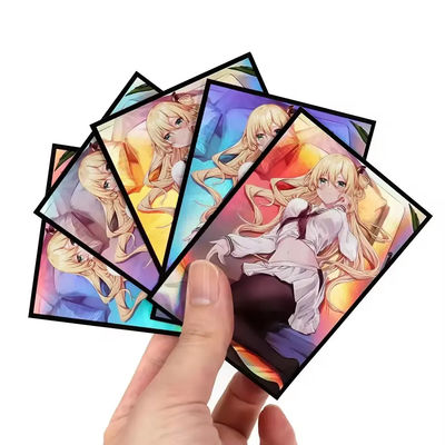 Protectores de impresión de anime personalizados de 67 * 92 mm Manchas de tarjetas sexys