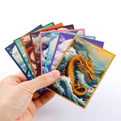 Manchas de tarjetas personalizadas Manchas de centavo mate para protección de tarjetas de juego