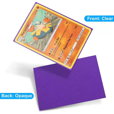 Juego de mesa MTG 66x91 Estándar Personalizado Premium de color mate Manchas de tarjeta