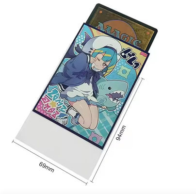 69x94mm Mágica de la tarjeta de la manga exterior La tercera capa de comercio de cubierta protector de plástico