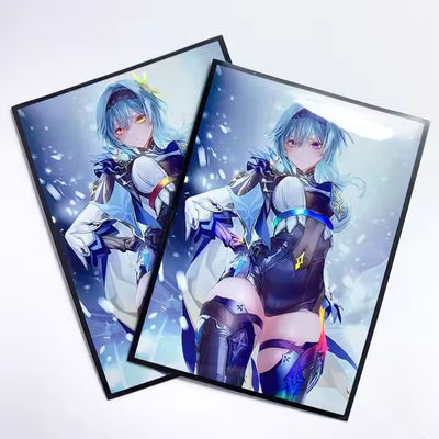 Impresión personalizada Arte Yugioh MTG TCG Holo Holograma Animación Tarjetas de juego de mesa de comercio Manga