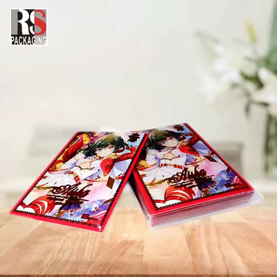 Logotipo impreso personalizado 66x91 mm MTG Manos de tarjeta Superficie mate