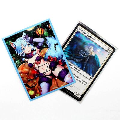 Diseño e Impresión de juegos y arte de animación, Yugioh, MTG juegos de cartas con mangas de matte y efectos láser