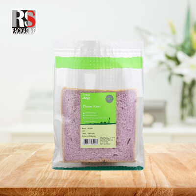 Microperforado de alimentos frescos Bolsas de cremallera de frutas y verduras Bolsas de embalaje