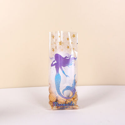 Tratamiento de diseño único personalizado Navidad Fiesta de Halloween Bolsas de plástico para decoración y almacenamiento