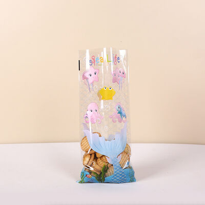 Tratamiento de diseño único personalizado Navidad Fiesta de Halloween Bolsas de plástico para decoración y almacenamiento