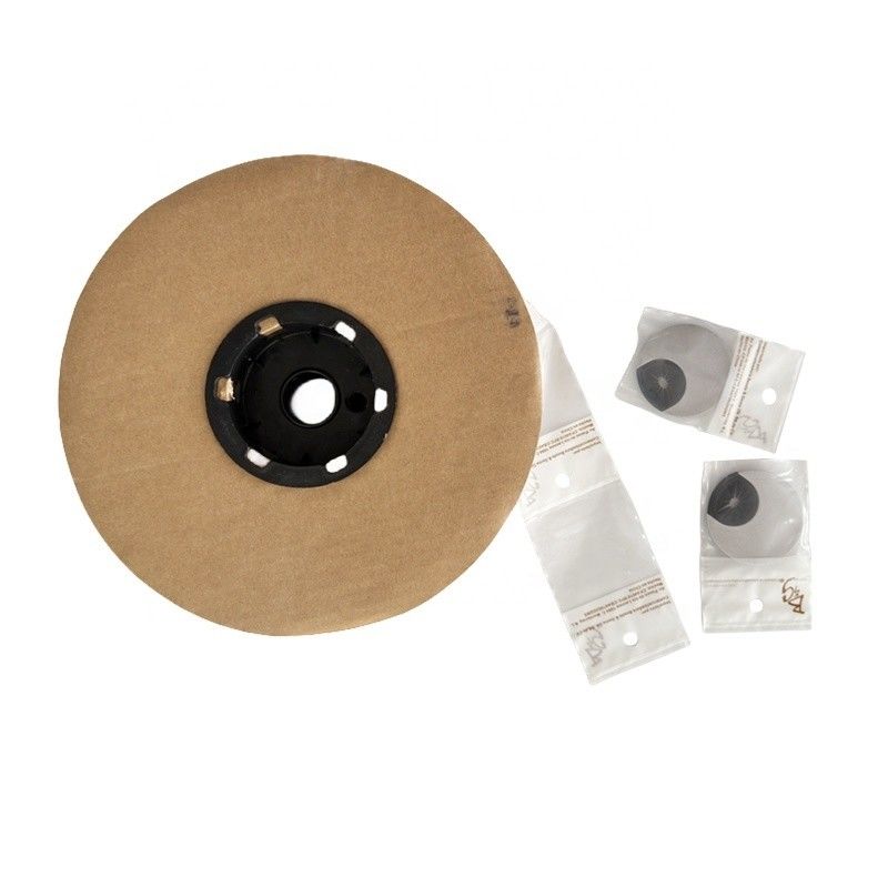 Bolsas de polietileno LDPE perforadas plegadas con ventilador en un rollo Bolsas de automóviles para zapatos ropa