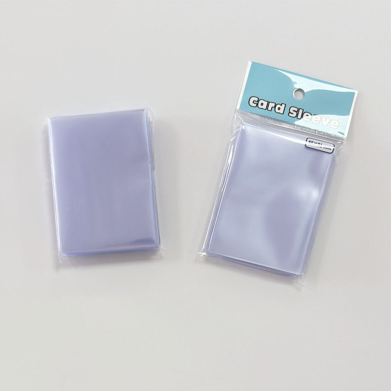 Conjunto de hologramas personalizados de 100 fundas de tarjetas para la protección de las tarjetas de juego y el tirador