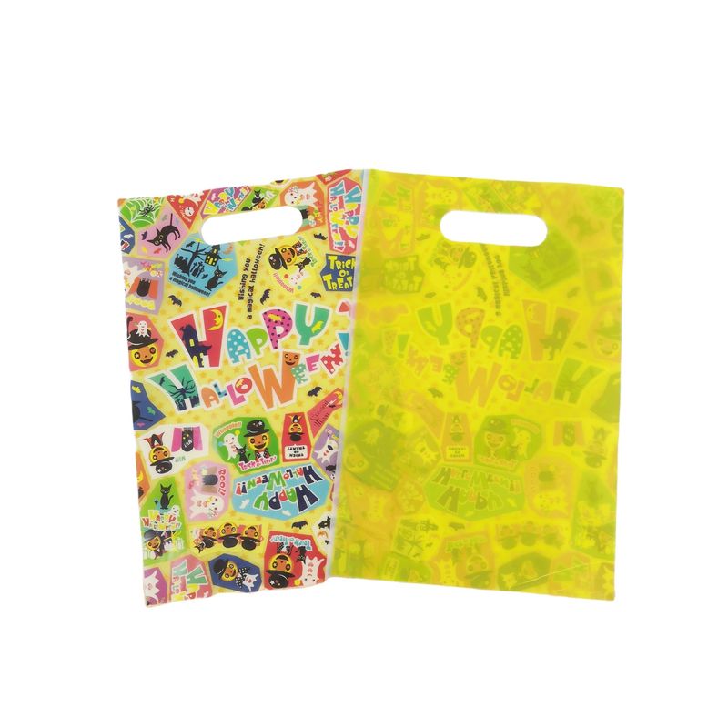 Bolsa de compras de plástico de mango Reutilizable Impresión de grabado para boutique personalizado