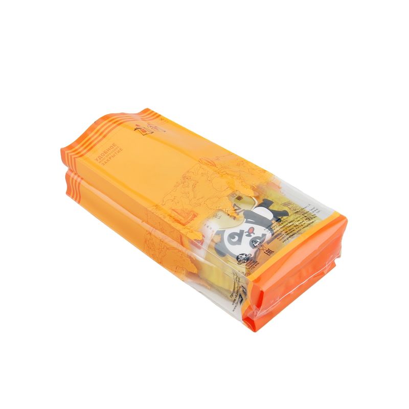 Bolsa de fondo cuadrada de colores claros o personalizados con mango giratorio de logotipo impreso personalizado
