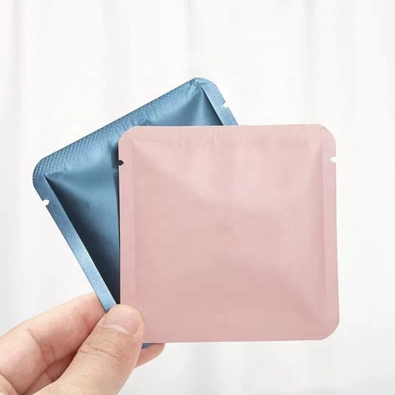 Envases de plástico para el cuidado de manos y cara Bolsas de muestras de suero en color personalizado