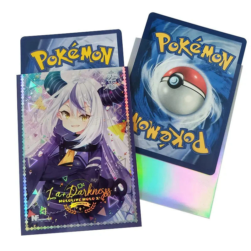 Impresión de arte holográfico personalizado MTG Tamaño estándar Chica anime linda Impresión de manchas de tarjetas comerciales