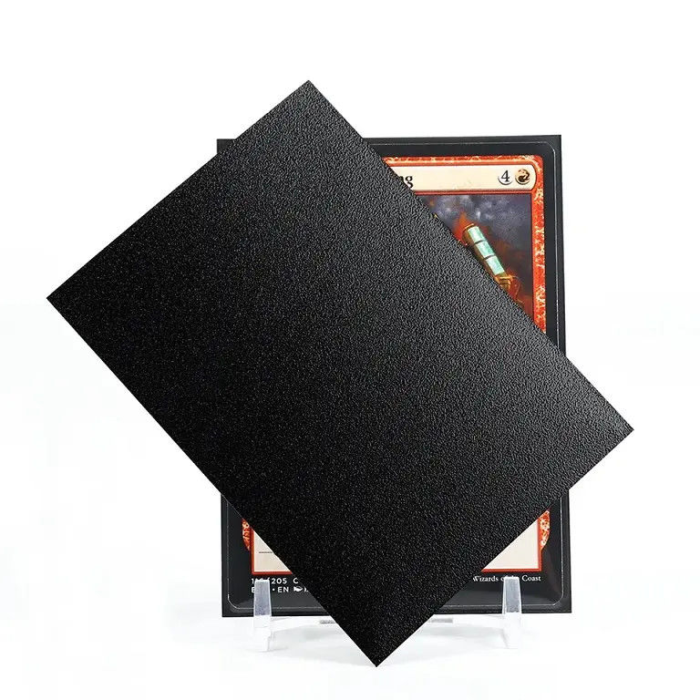Barato Protector de tarjetas transparente duradero Manga interior para magia MTG TCG Manga de tarjetas de juego estándar