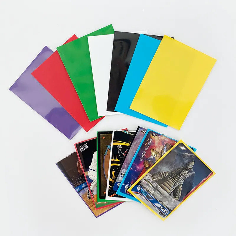 Custom Perfect Fit Archivalpro Baseball duro de plástico Ygo Mtg Juego de cartas de varios colores