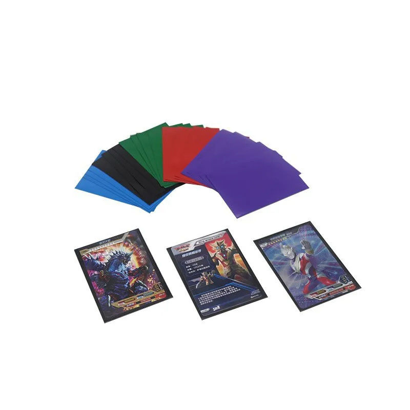 Bolsa de embalaje de tarjetas de juego personalizada Bolsa de plástico helada translúcida espesa Bolsa de dibujos animados Ultraman