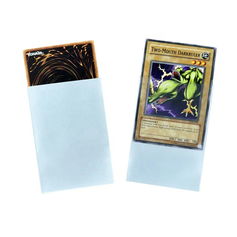 Manos de tarjetas TCG Premium Blanco puro Dragon Shield Manos de respaldo para tarjetas de baraja Protector