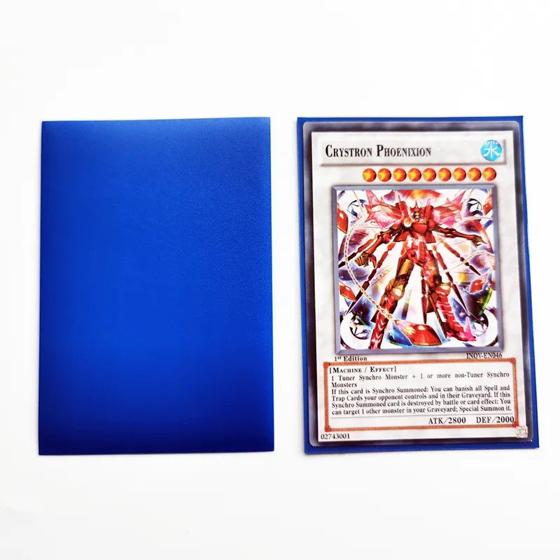 66x91 mm Premium PP Yu-Gi-Oh Comercio de Multicolor Manchas de tarjetas Matte claro Juego de Yugioh Tarjetas Manchas de plástico