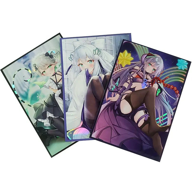 Arte de impresión Holo personalizado Yugioh MTG TCG Holograma Anime Personalizado Jardín de juegos de cartas Manga