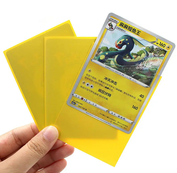 14 colores Protector de tarjetas de juego Interior mate Cristal claro MTG Manos de tarjetas de comercio estándar