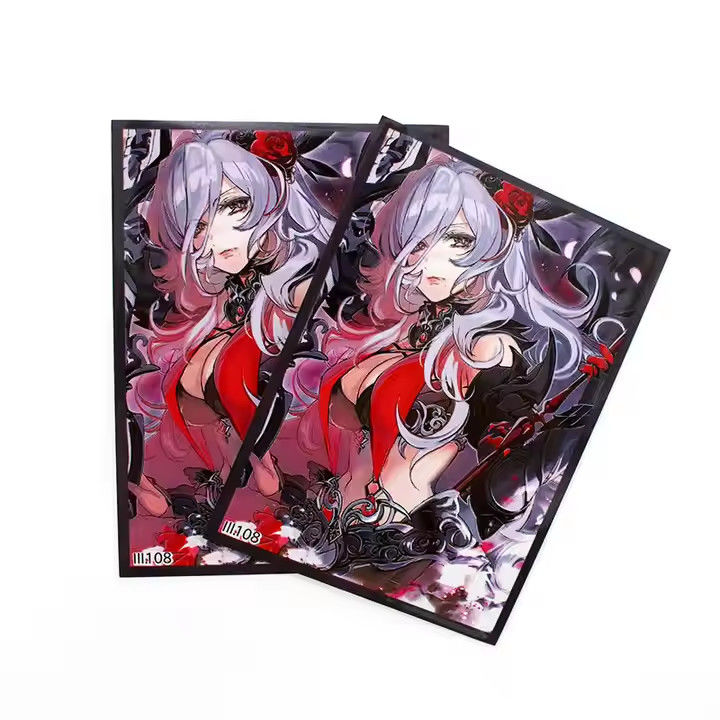 Impresión de arte de anime Yugioh MTG TCG Tarjetas impresas personalizadas de plástico de juegos de cartas Manga