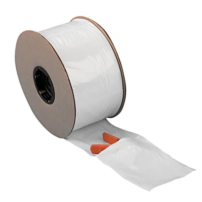 Bolsas de polietileno PE pre-abiertas personalizadas en rollo para sistemas de embolsado automático